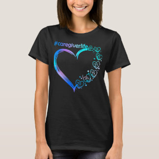 T-shirt Soins de la vie Coeur Soins de l'infirmière Soins 