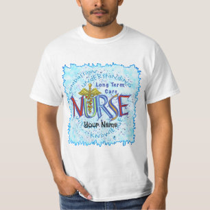 T-shirt Soins de longue durée Infirmière Moto infirmières