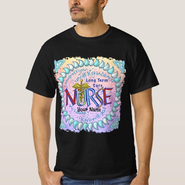 T-shirt Soins de longue durée Moto (Devant)
