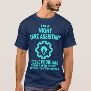 T-SHIRT SOINS DE NUIT ASSISTANT NICE DESIGN 2017