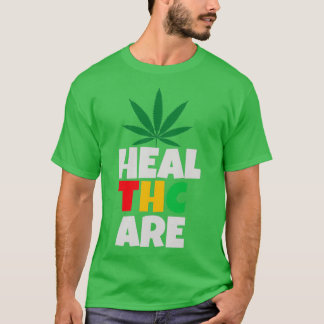 T-shirt Soins de santé THC est médecine