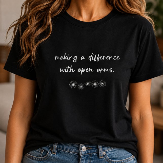 T-shirt Soins de soutien Open Arm Foster Care (Créateur téléchargé)