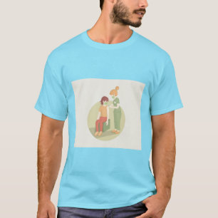T-shirt Soins de vaccination.