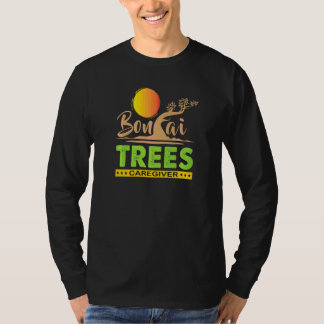 T-shirt Soins des arbres en pot Tradition japonaise Bonsaï