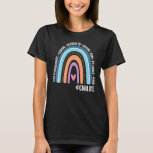 T-shirt Soins dévoués aimants gentils CNA Santé au travail
