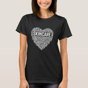 T-shirt Soins du coeur Soins de la peau Esthétique