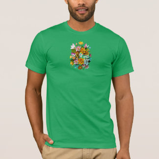 T-shirt Soins floraux - Hommage floral aux infirmières