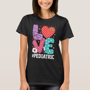 T-shirt Soins infirmiers Coeur Stéthoscope Soins infirmier