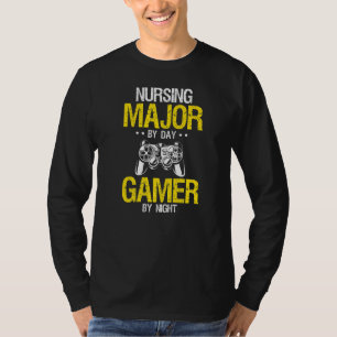 T-shirt Soins infirmiers Major Par Jeu Jeu de jour Nuit Ét
