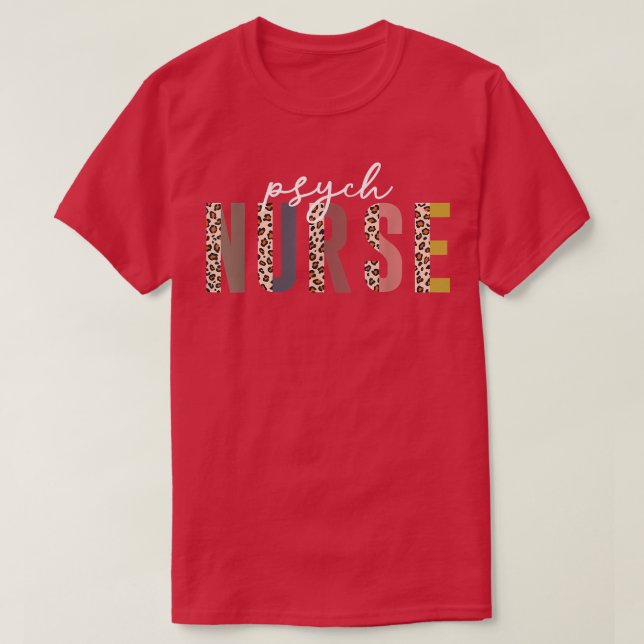 T-shirt Soins infirmiers psychiatriques Semaine des soins  (Design devant)