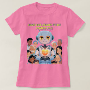 T-shirt Soins intelligents, une vie heureuse