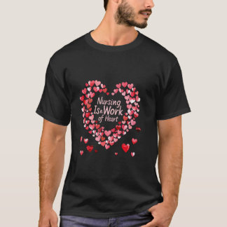 T-shirt Soins mignons sont un travail de cœur, pour infirm