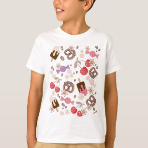 T-shirt Soins sucrés et salés Motifs garçons