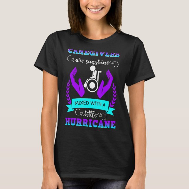T-shirt Soins Sunshine Infirmière Assistant Praticien Ca (Devant)