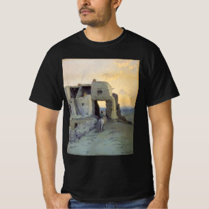 T-shirt Soir, Pueblo de Walpi par Marion Kavagh Wachtel