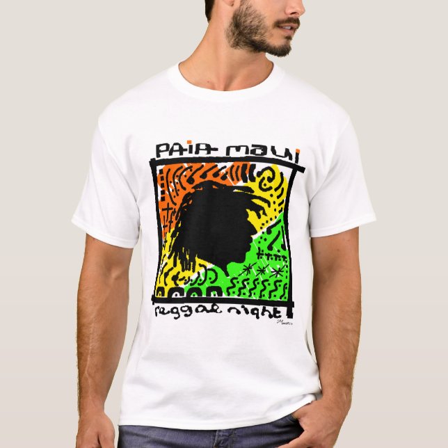 T-shirt Soirée Café Reggae (Devant)