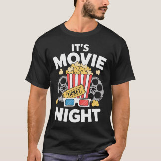 T-shirt Soirée Cinéma de Film de Famille