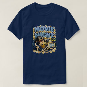 T-shirt Soirée Cinéma Pause SVP Drôle et Confortable
