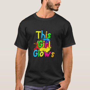 T-shirt Soirée Dansante Féminine 80's Cette Fille Brille R