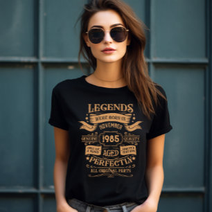 T-shirt Soirée de 40 ans vintage personnalisée