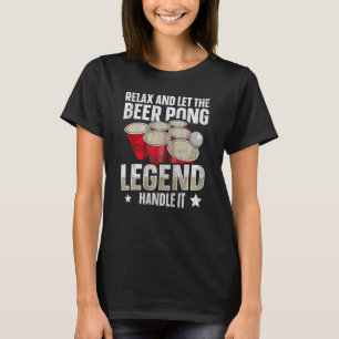 T-shirt Soirée de Beer Pong pour un Beer Pong 1