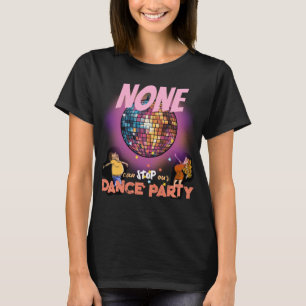 T-shirt Soirée de danse rétro disco - Thème funky des anné