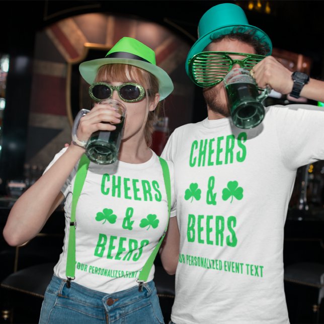 T-shirt Soirée de fête des bières et des bières (Créateur téléchargé)