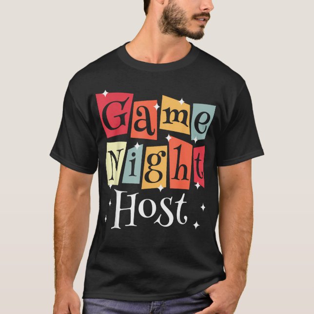 T-shirt Soirée de Jeux (Devant)