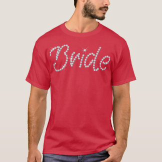 T-shirt Soirée de mariage de mariée glamour