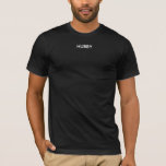 T-shirt Soirée de mariage simple et élégante<br><div class="desc">Profitez de votre nouveau voyage avec notre t-shirt typographique simple mais sophistiqué, conçu exclusivement pour les jeunes mariés. Avec un script personnalisable brodé de bon goût sur le devant par défaut à "hubby" ou "wifey". Idéal comme cadeau mariage, fête de mariée (femme de ménage, meilleur homme, homme de ménage, etc.),...</div>