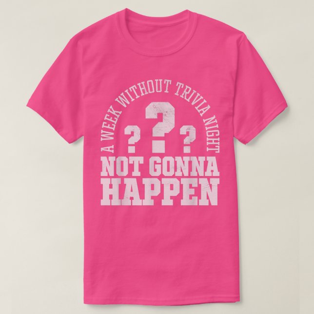 T-shirt Soirée de questions-réponses Citation drôle de jeu (Design devant)