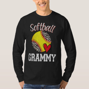 T-shirt Soirée des Mères du Léopard de Grammy de Softball