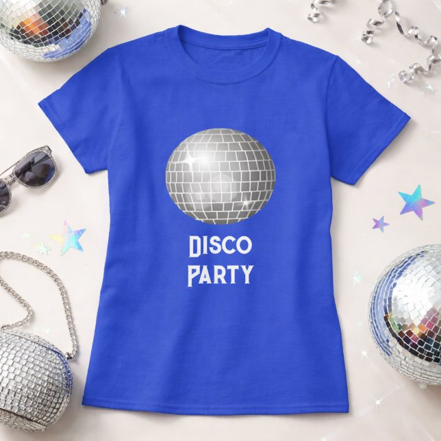 T-shirt Soirée Disco Balle Disco Drôle  (Créateur téléchargé)