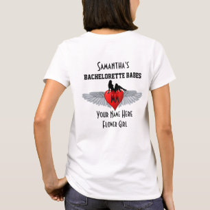 T-shirt Soirée en bacheorette de style tatouage