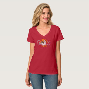 T-shirt Soirée Halloween Spooky World Femme Col V