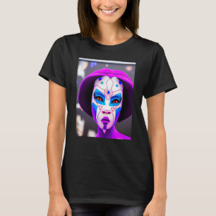 T-shirt Soirée Rave Psychedelic EDM Trance Club DJ Neon 3