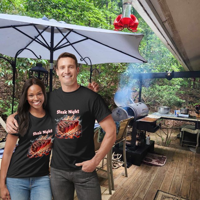 T-shirt Soirée Steak (Créateur téléchargé)