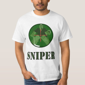 T-shirt Soirée Vision Hockey sur glace Sniper T Chemise