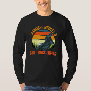 T-shirt Soirées D'Été Et Lumières De Piste Pour Vélo Dirt