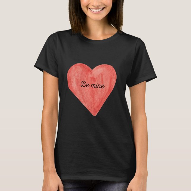 T-shirt "Sois à moi", Chemise féminine, (Devant)
