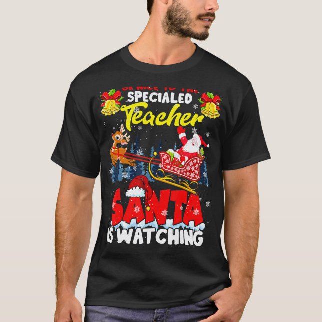 T-shirt Sois gentil avec le professeur d'éducation spécial (Devant)