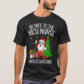 T-shirt Sois gentil avec l'infirmière de la réanimation né
