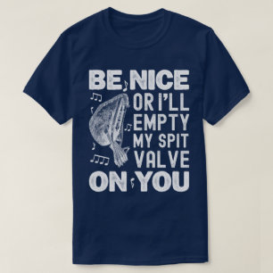 T-shirt Sois gentil Je Vide Ma Vanne à bec Musette Baroque