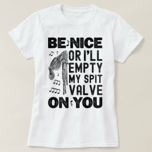 T-shirt Sois gentil Je Vide Mon Humour De Soupape De Soupa