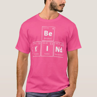 T-shirt Sois Gentil (S-O-I-S G-E-N-T-I-L) Éléments du Tabl