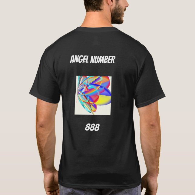 T-shirt Sois mon ange numéro 888 (Dos)