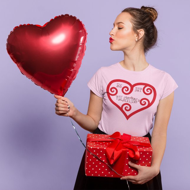 T-shirt Sois mon coeur Valentin Femmes (Be My Valentine Heart Women's T-Shirt)