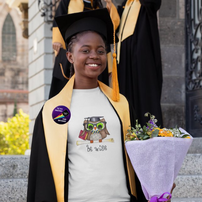 T-shirt Sois sage Owl Tee (Créateur téléchargé)