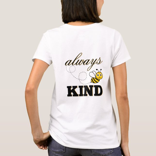 t-shirt "sois toujours gentil" (Dos)