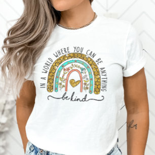 T-shirt Sois Une Chemise, Une Mignonne Attitude Internatio